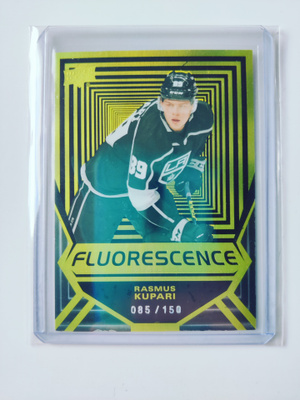 Rasmus Kupari 21-22 UD Fluorescence Rookie /150