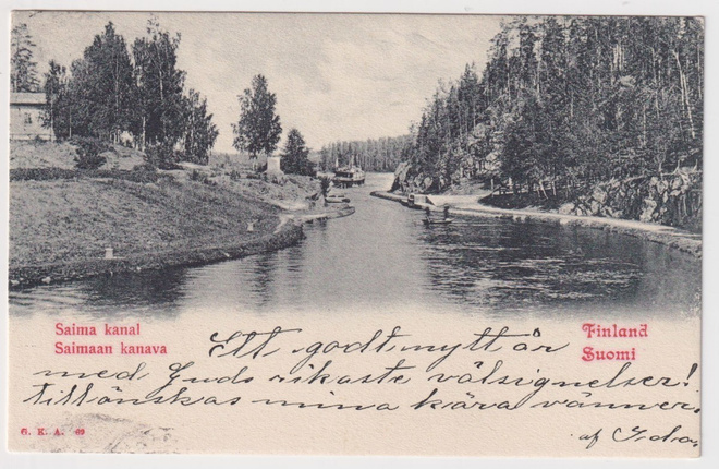 Saimaan kanava: Paikka Taipaleen luona
