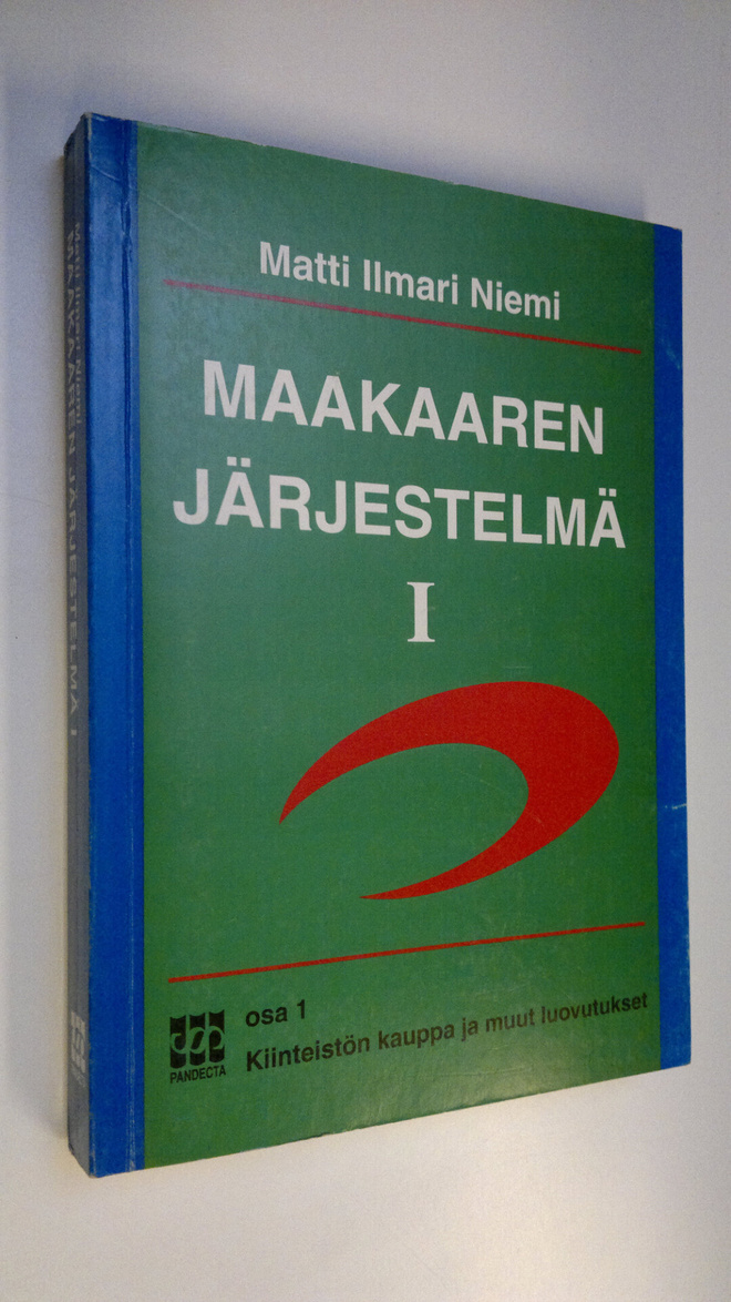 Matti Ilmari Niemi : Maakaaren järjestelmä : vuoden 1995 ...
