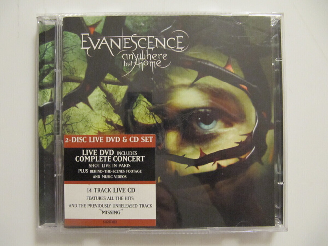 Evanescence Anywhere But Home CD + DVD