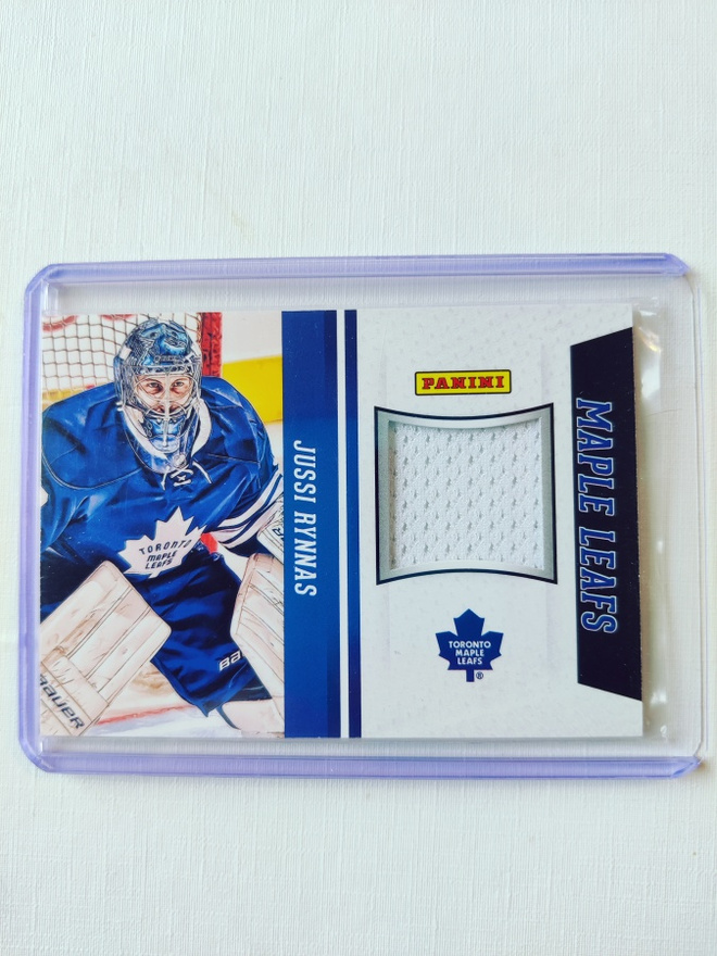 Jussi Rynnäs - 12-13 Panini Rookie Jersey