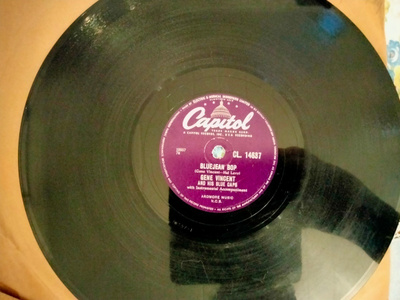 Gene Vincent 78rpm