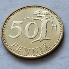 50 penniä, UNC, v. 1989 - pikkukuva 2