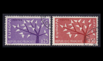 Ranska 1411-2 o Europa (1962)