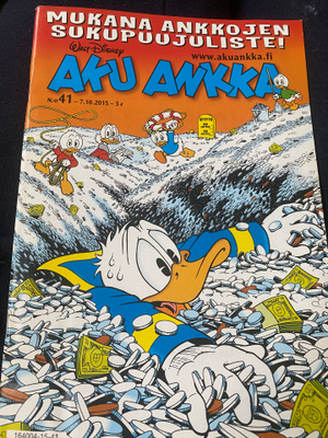 Aku Ankka 41/2015 - Ankkojen sukupuu