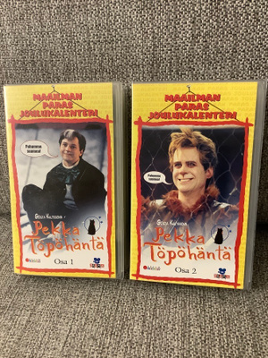 PEKKA TÖPÖHÄNTÄ:MAAILMAN PARAS JOULUKALENTERI 1 & 2 (VHS