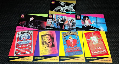 Pro Set Super Stars MusiCards (valikoima)