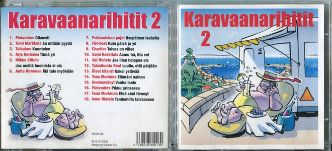 KARAVAANARIHITIT . KOKOELMA CD-LEVY . KARAVAANARIHITIT 2