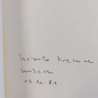 Ursula Krechel : Zweite Natur : Szenen eines Romans (sign... - pikkukuva 3