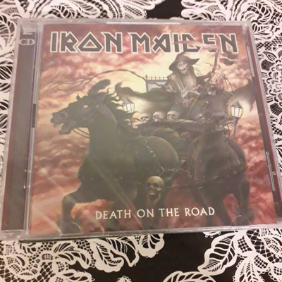 IRON MAIDEN : Death On The Road -2xCD [UUSI, MUOVEISSA]