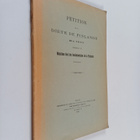 Petition de la diete de Finlande de 1910 concernant le ma... - pikkukuva 1