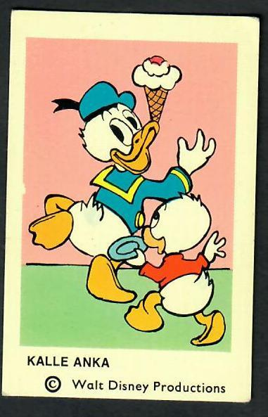 Keräilykuva - Disney - Kalle Anka - Aku Ankka