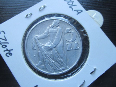 Puola 5 zlote 1974