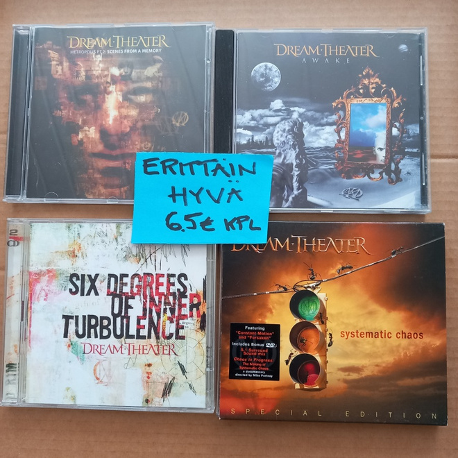 Dream theater eri levyjä >>[CD levy]