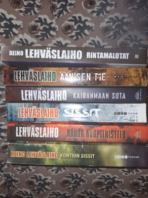 Reino Lehväslaiho : Pokkarit 6 kpl