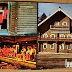 Nurmes,Bomban talo, Karjala-merkki, kulkenut 1980, leima - pikkukuva 1