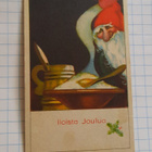 Wanha 11x7cm, höyryävä puuro ja pukki,nyrkkiposti - pikkukuva 1
