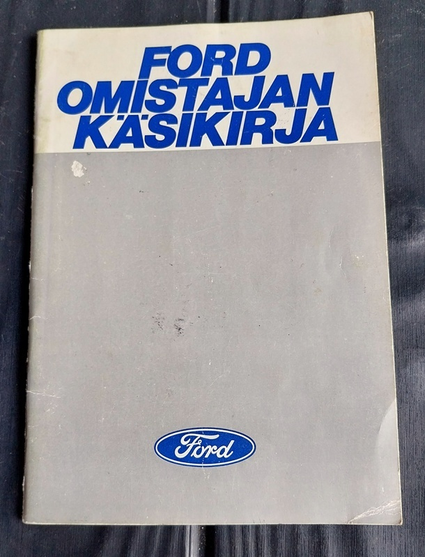 FORD OMISTAJAN KÄSIKIRJA 1977 kieli: Suomi