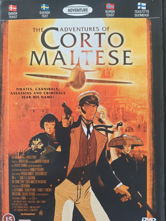 THE ADVENTURES OF CORTO MALTESE  DVD