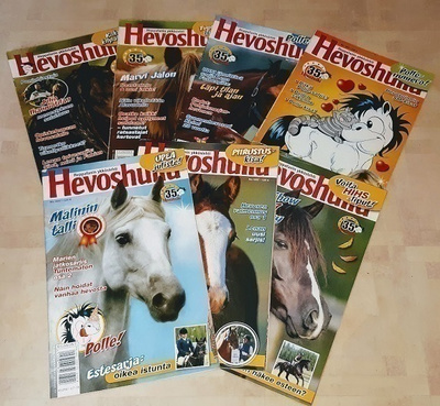Hevoshullu lehti 2008-2013 (valikoima)