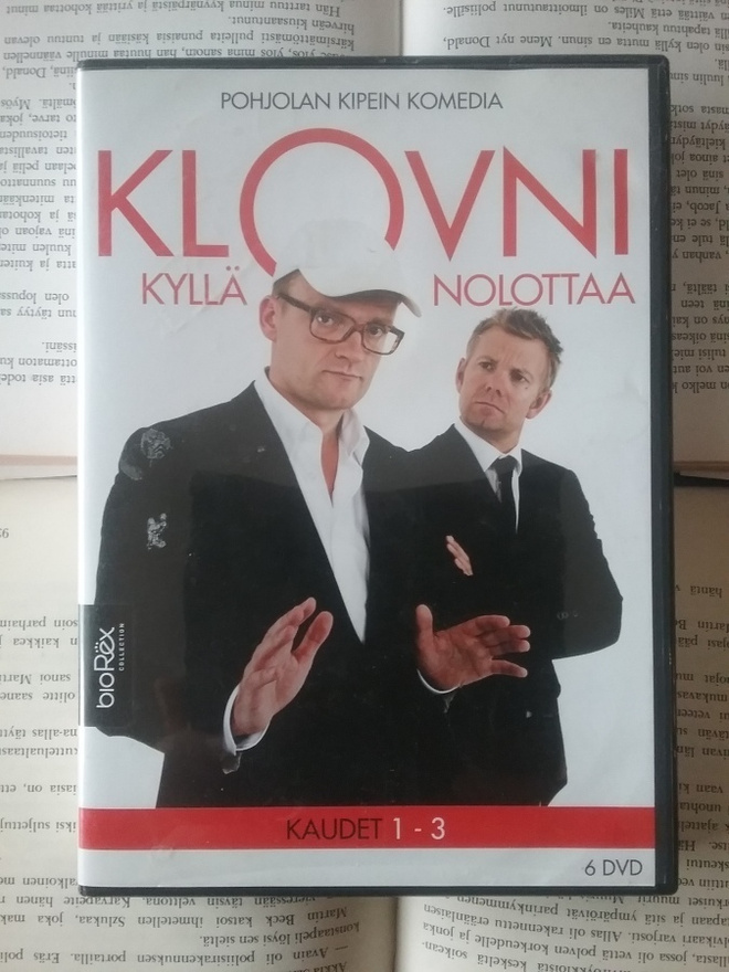 Klovni: kyllä nolottaa - kaudet 1-3 (DVD)