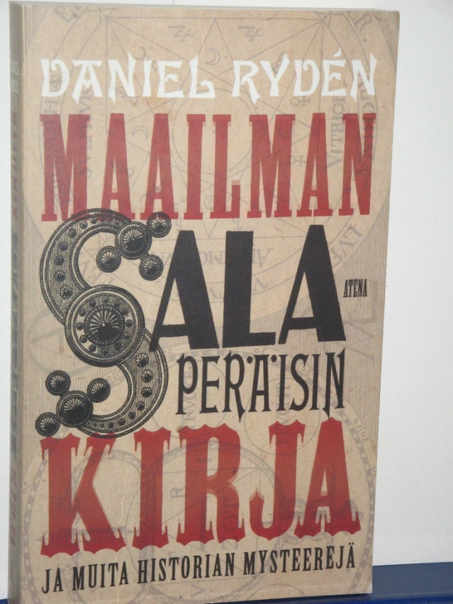 Daniel Ryden : MAAILMAN SALAPERÄISIN KIRJA ja muita