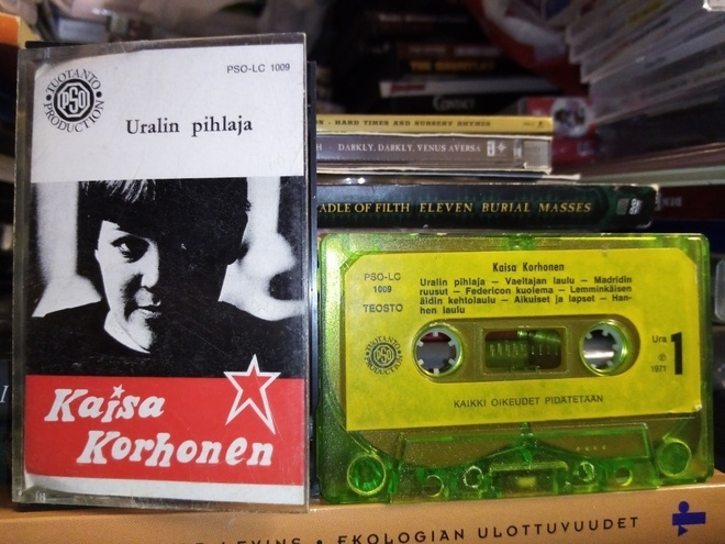 C-KASETTI : Kaisa Korhonen :  Uralin pihlaja ( SIS POSTIKULU