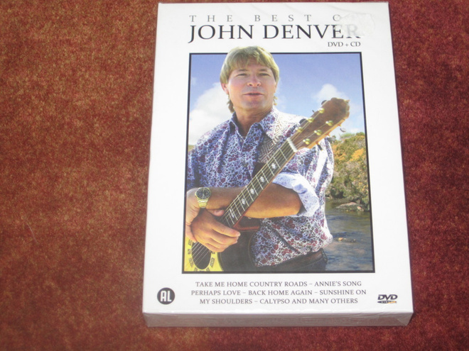 JOHN DENVER - THE BEST OF - DVD+CD - UUSI