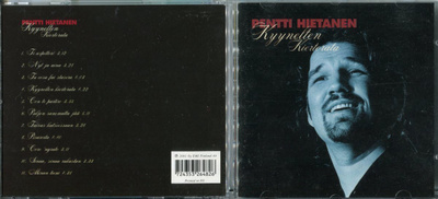 PENTTI HIETANEN . CD-LEVY . KYYNELTEN KIITORATA