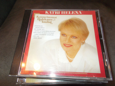 CD KATRI HELENA ** KAUNEIMMAT RAKKAUS LAULUT **
