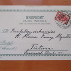 1903 Hki kortti Pietarin Suomen asemalle - pikkukuva 1