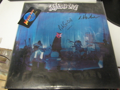 GENESIS - LIVE LP GABRIEL + HACKETT NIMMAREILLA