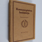 Kansanopiston laulukirja : sanapainos - pikkukuva 1