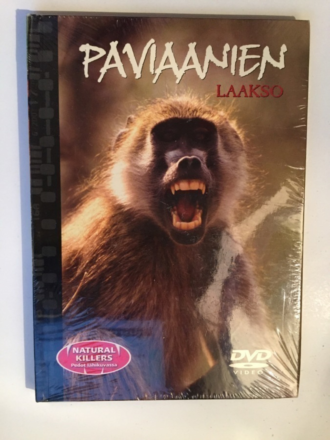 Natural killers - Paviaanien Laakso (DVD) UUSI!