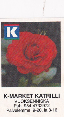 Vuoksenniska, K - Market Katrilli   b612