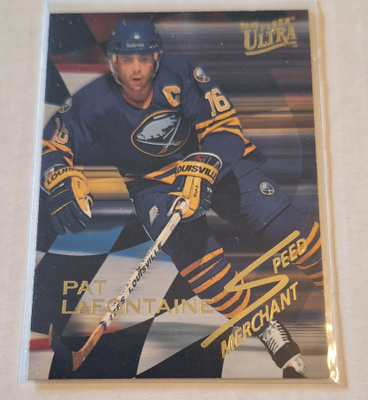 1994-95 Ultra #5 Pat LaFontaine Speed Merchants