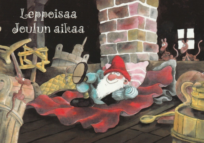 MAURI KUNNAS - TONTTU MAKOILEE VINTILLÄ - 4