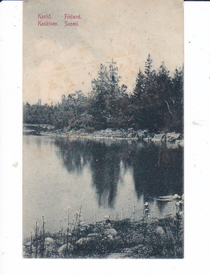 VANHA Postikortti Kaskinen 1900-l