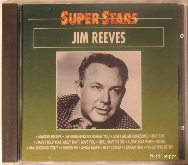 Jim Reeves • Super Stars Jim Reeves CD