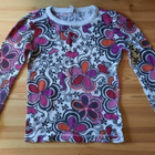 Retrotyylinen kukka paita - pikkukuva 1