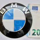 VANHA Auton Merkki Lätkä BMW Peltiä - pikkukuva 1