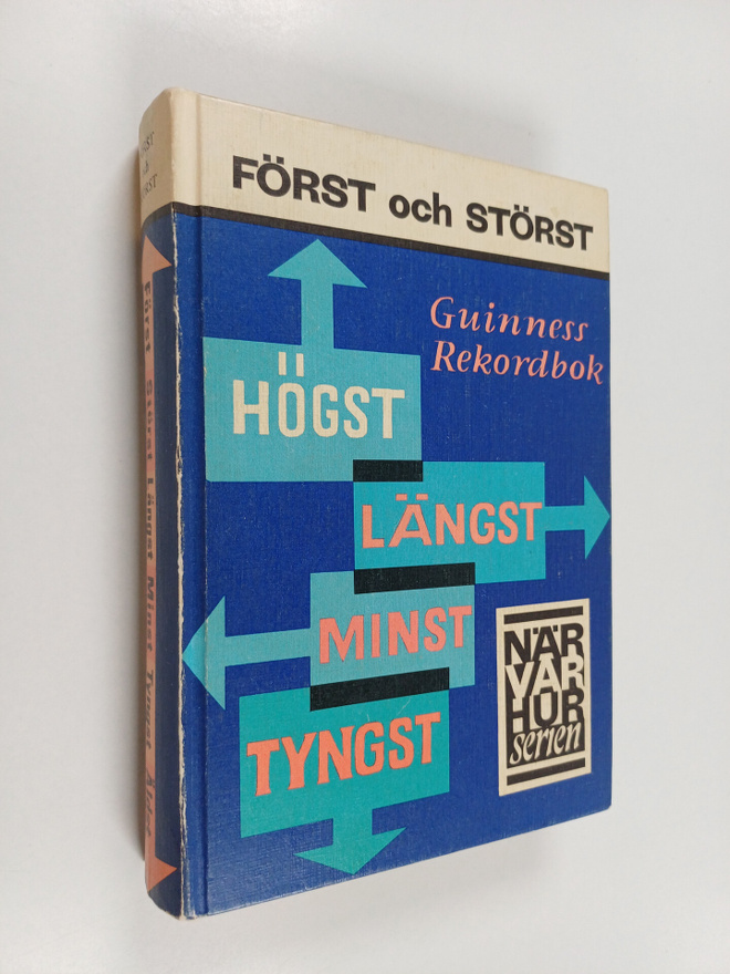 Ross McWhirter ym. : Först och störst - Guinness rekordbok