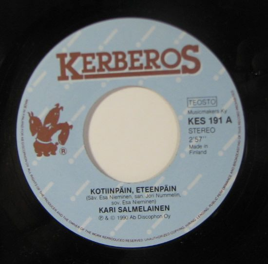 Single: Salmelainen, Kari - Kotiinpäin, eteenpäin / Malj...