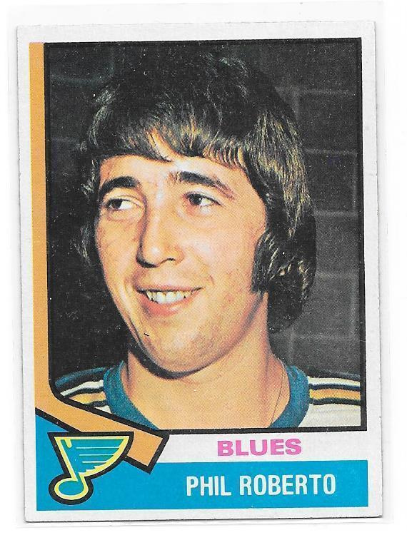 1974-75 Topps #208 Phil Roberto St Louis Blues