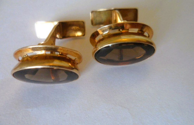 14K Kulta 8,8g Kalvosinnapit 1960-luvulta