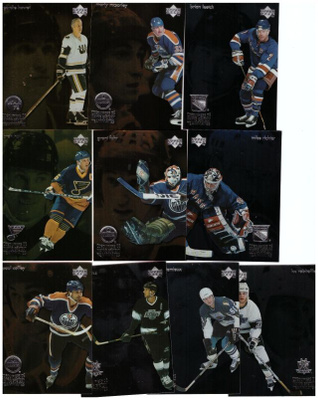 10 x 1998-1999 McDonalds Up.D. WAYNE GRETZKY Teammates