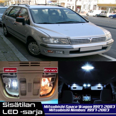 Mitsubishi Space Wagon (MK3) Sisätilan LED-sarja 13-osaine