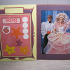 BARBIE lace-ups ASKARTELUKIRJA 1992 MATTEL - pikkukuva 5