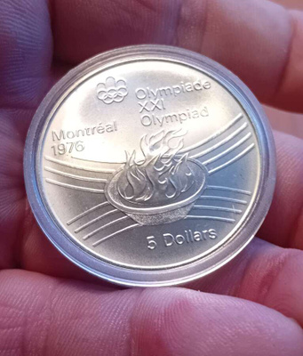 Myydään Montreal Olympia juhlaraha