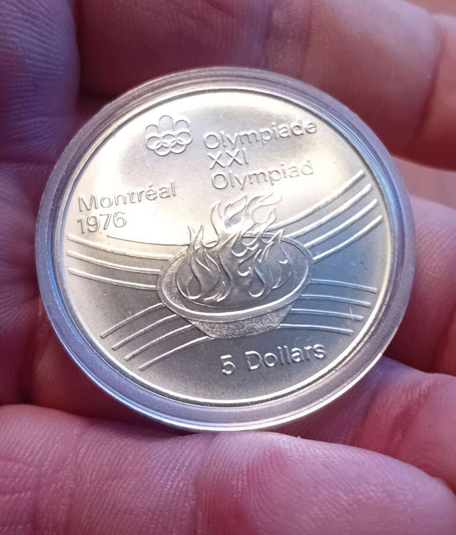 Myydään Montreal Olympia juhlaraha